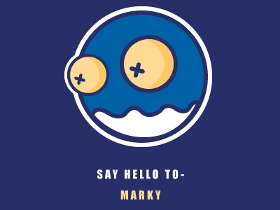 Logo Sticker Marky marky