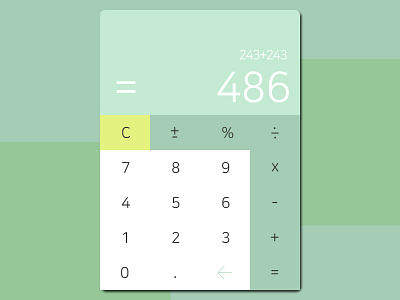 Dailyui004 Calculator