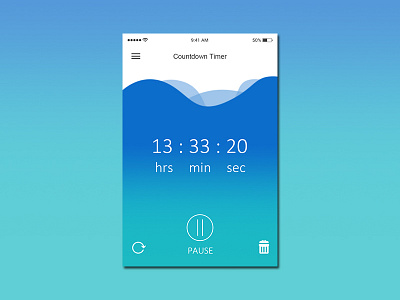 dailyui #014 Countdown Timer