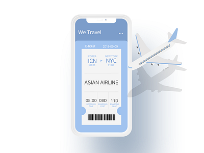 dailyui #024 Boarding Pass dailyui 024 boarding pass