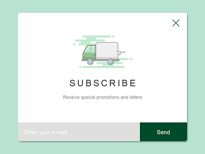 dailyui #026 Subscribe dailyui 026 subscribe