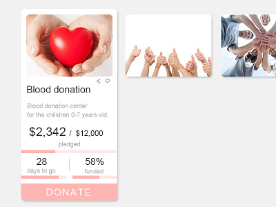 dailyui #032 Crowdfunding Campaign