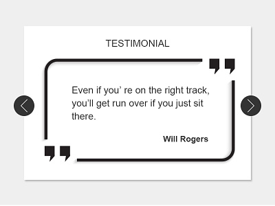 dailyui #039 Testimonials dailyui 039 testimonials