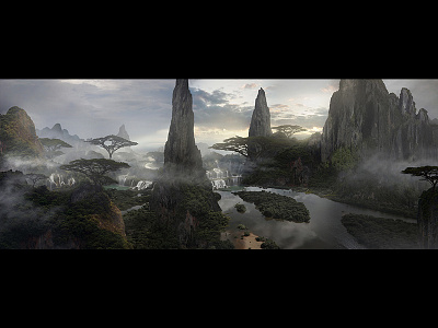 Garden of Titans avatar jungle movie pandora