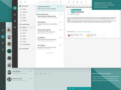 Corporate Mail Client