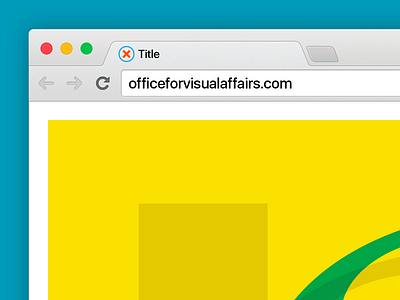 Pixel Perfect Chrome OSX 10 Browser Mockup