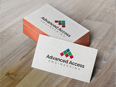 Advanced Access Engineering Logo branding design graphic illustration logo