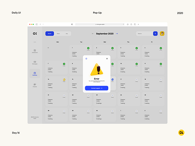 Pop Up - #Daily UI #016