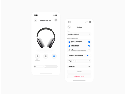 AirPods Max - Control App