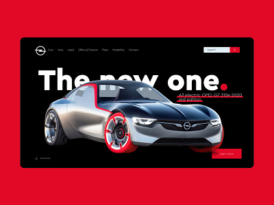 OPEL WEBSITE REDESIGN branding buy. car cars design opel redesign ui ux vector webdesign website website design
