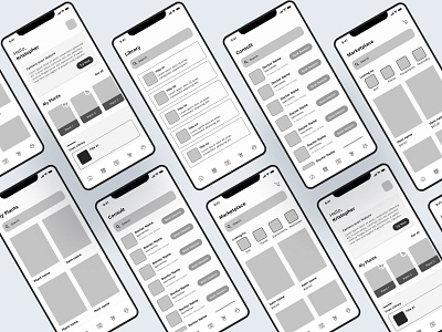 Pro Plant wireframe 1.0