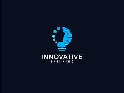 innovative thinking ( unused ) logo concept by Megades!gn on Dribbble