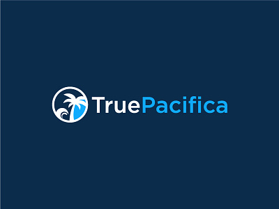 true pacifica logo brand branding design home furnishing icon logo logo design logo design concept