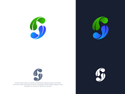 green S logo concept UNUSED brand branding design goods green icon illustration logo logo design sell