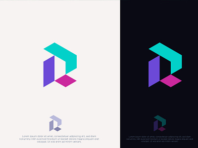 UNUSED letter R logo concept brand branding design icon illustration letter r logo logo design