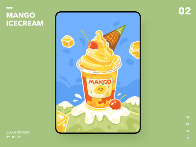 mango icecream