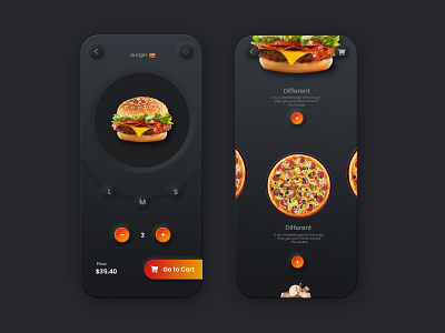 Food Delivery App Design app food food app graphic design illustration mobile app online food ui uiux ux