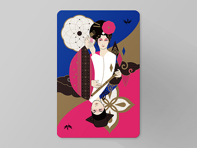 Membership card design for GuoGuang Opera Company