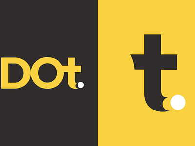 DOT. minimal conceptual dot. logo