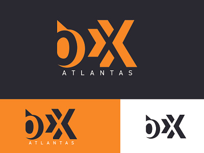 BX branding design flat illustration logo minimalist logo modern type unique vector