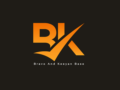 BK bk minimalist logo modern