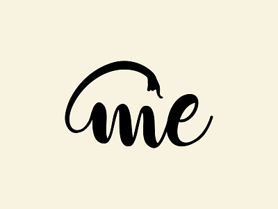 Me design flat minimal minimalist logo type typography