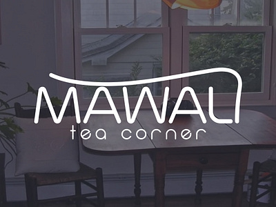 Mawali branding clean creative design flat illustration logo minimalist logo minimlist modern tea logo type typography unique vector