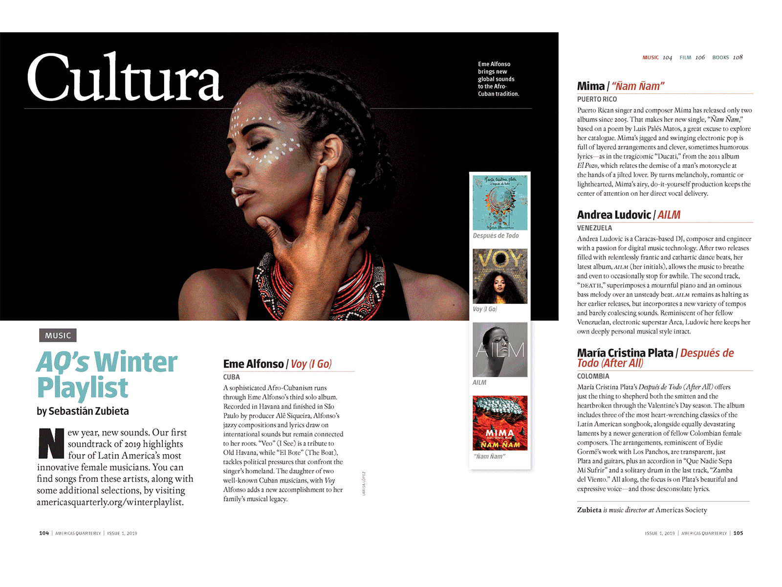 AQ Cultura editorial design graphic design magazine