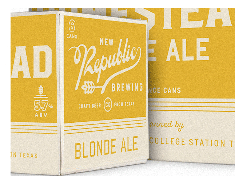 Six Pack X Twelve Pack beer packaging illustration type