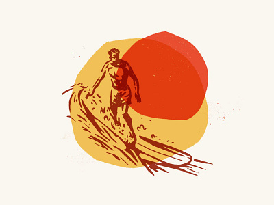 Surfbored beyonce illustration