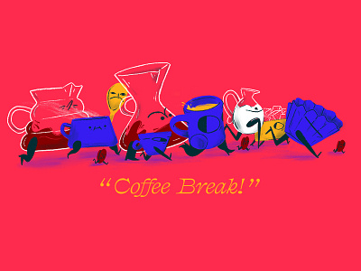 116 coffee illustration