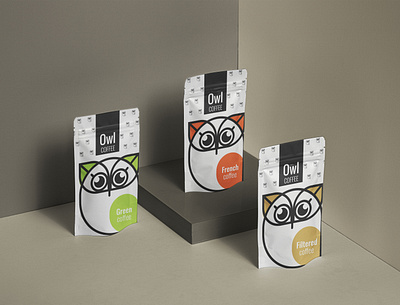 owl packaging design graphic design logo packaging