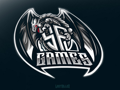 Dragon branding cartoon dragon esports games gaming illustration logo mascot sports