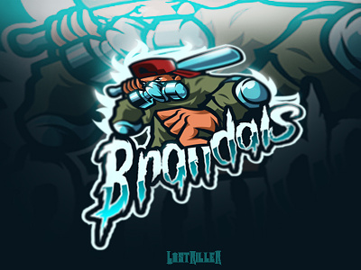 Brandalsss cartoon esports gaming illustration logo mascot sports twitch