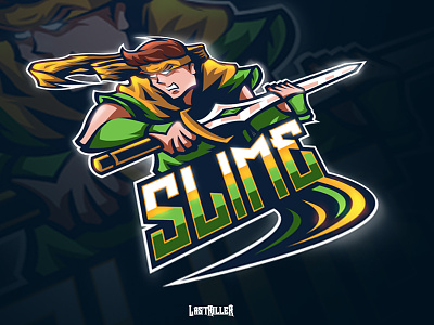 slime branding esports gaming illustrations logo mascot sports