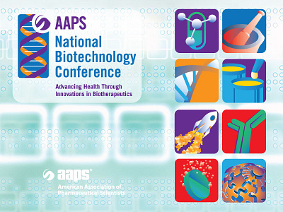 AAPS National Biotechnology Conference ID branding conference event identity trade show