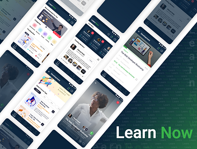 Learn Now ui uidesign ux