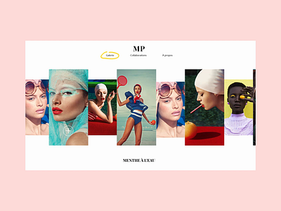 Musset Photography animation design interaction interface typography ui ux web website