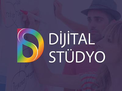 "Logotype" Dynamic Background activities colors content digitalstudio education information logo studio turkish type
