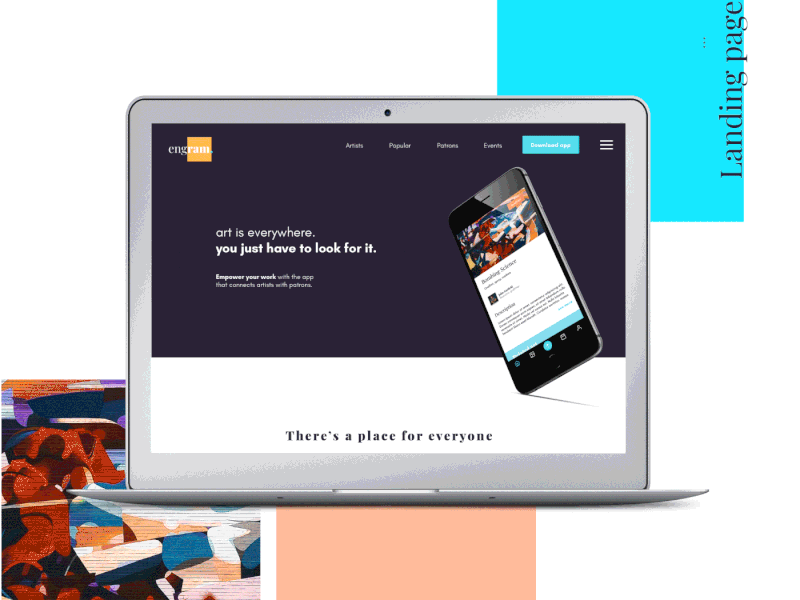 Landing Page for Engram