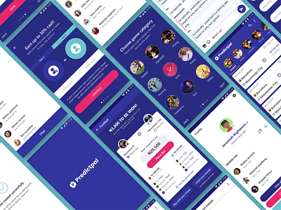 Betting App UI Design - Predictpal