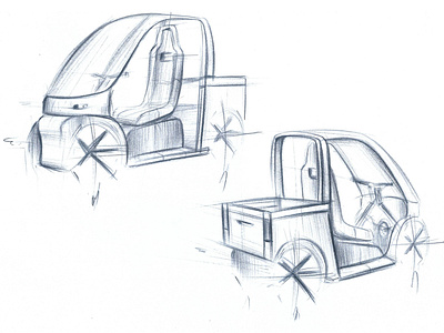 E-Cycle Ricksaw clean cyberpunk cycle design design art design sketch designer designs e cycle electric future green industrial industrial design neo product product design product designer ricksaw sketch