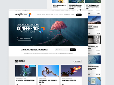 Jung Platform Ecommerce Website design ecommerce ui ux website