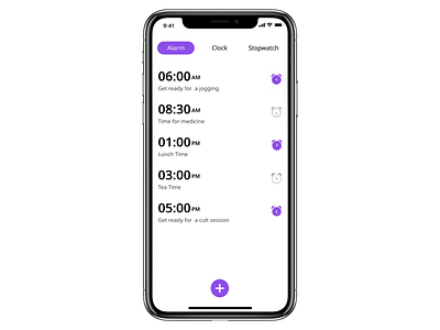 Set Alarm alarm alarm app alarm clock app design interaction design userinterface ux