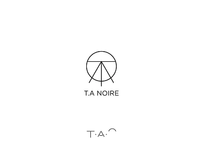 Ta Noire logo branding logo design