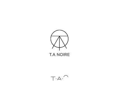 Ta Noire logo branding logo design