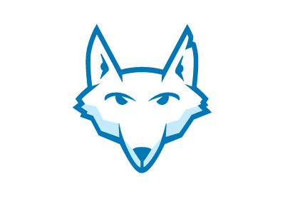 FOX animal clean cute design fox ice logo