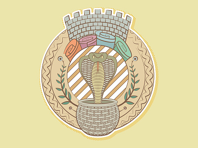Antalath Proper Icon design graphic design icon middle east snake snake icon vector vector artwork