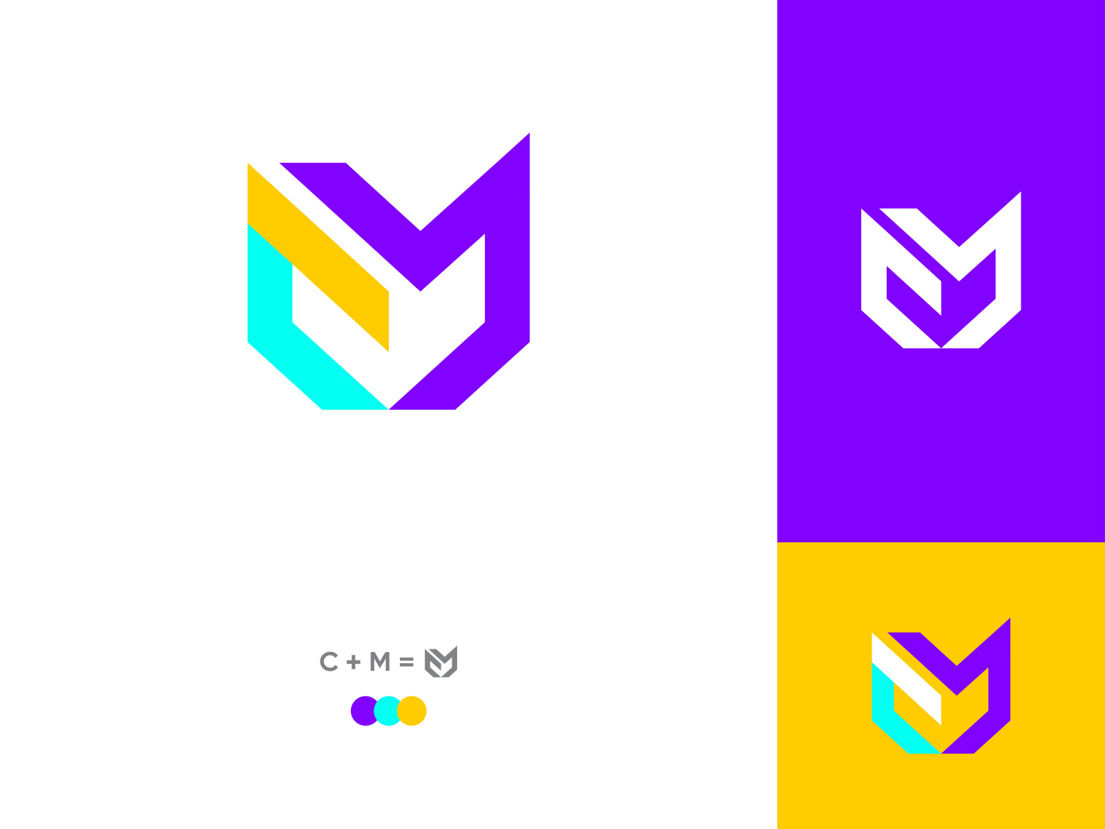 C + M Letter Design by Hossin Sharder on Dribbble