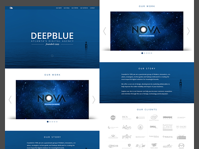 DeepBlue ui web site